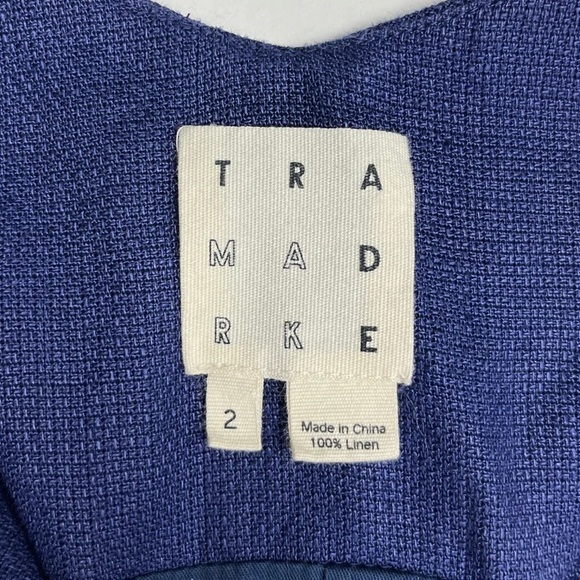 Trademark Blue Wrap Tank Top - Picture 5 of 9